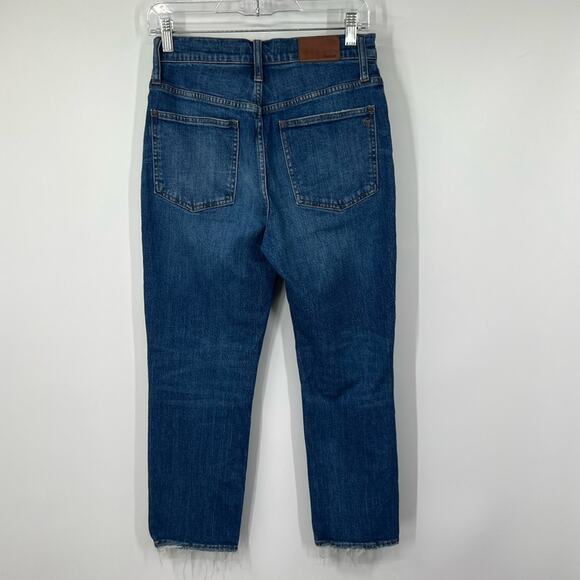 Madewell The Perfect Vintage Crop Jeans Bellbrook Wash Comfort Stretch Edition - Picture 6 of 10